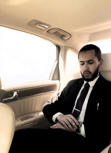Karim Lahnin in a business setting